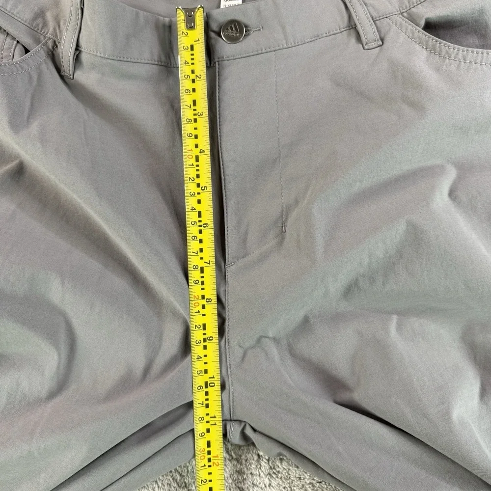 Adidas‎ Golf Go-To 5 Pocket Pants Mens 36x30 Gray Tapered Stretch Primegreen